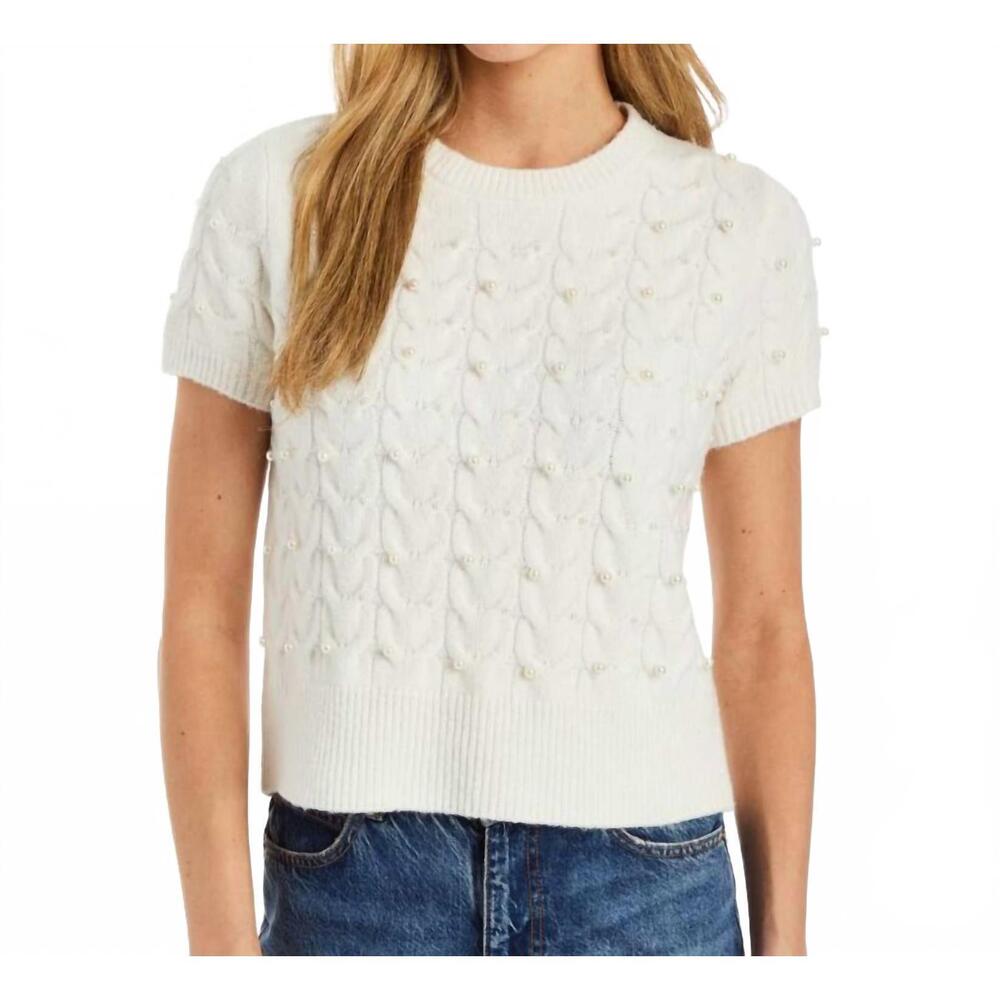NEW DREW eloise sweater in ivory